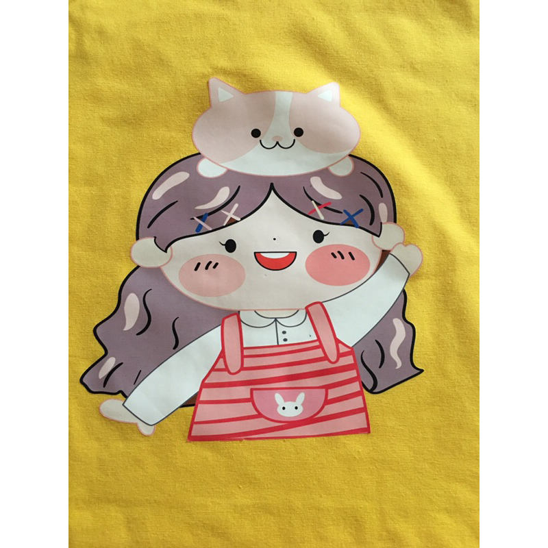 Áo Thun Cotton Ngắn Tay Cho Bé Gái 10-29kg