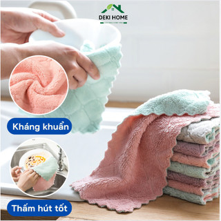 Khăn lau vệ sinh nhà bếp siêu thấm hút đa 2 mặt siêu thấm nước