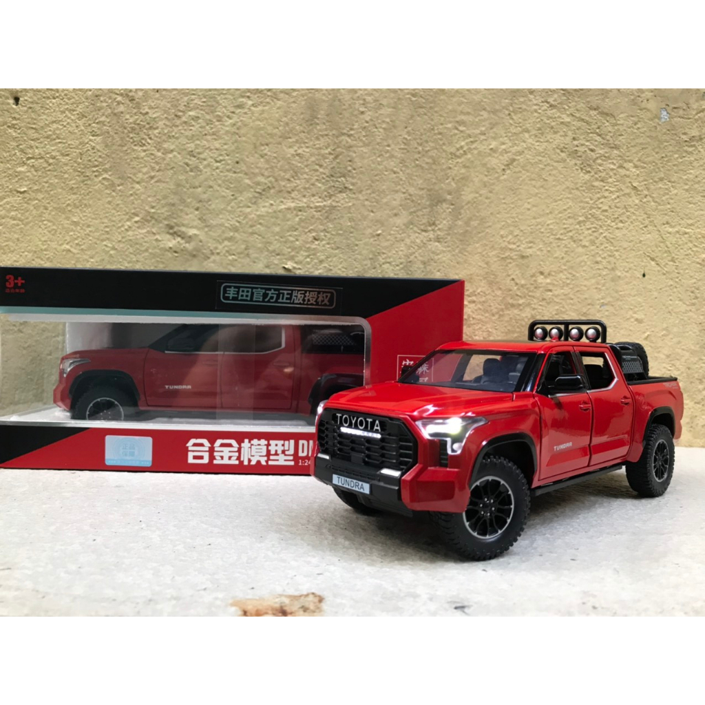 Mô hình xe TOYOTA Pickup Tundra 2023 1:24