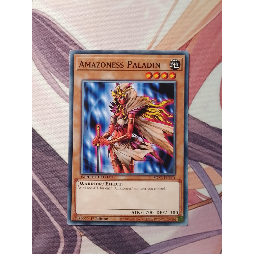 Thẻ Bài Yugioh: Amazoness Paladin SGX3-END04