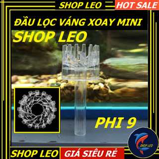 Đầu lọc váng xoay nano phi 9 - đầu váng xoay in out lọc váng nano - in out thủy sinh - shopleo