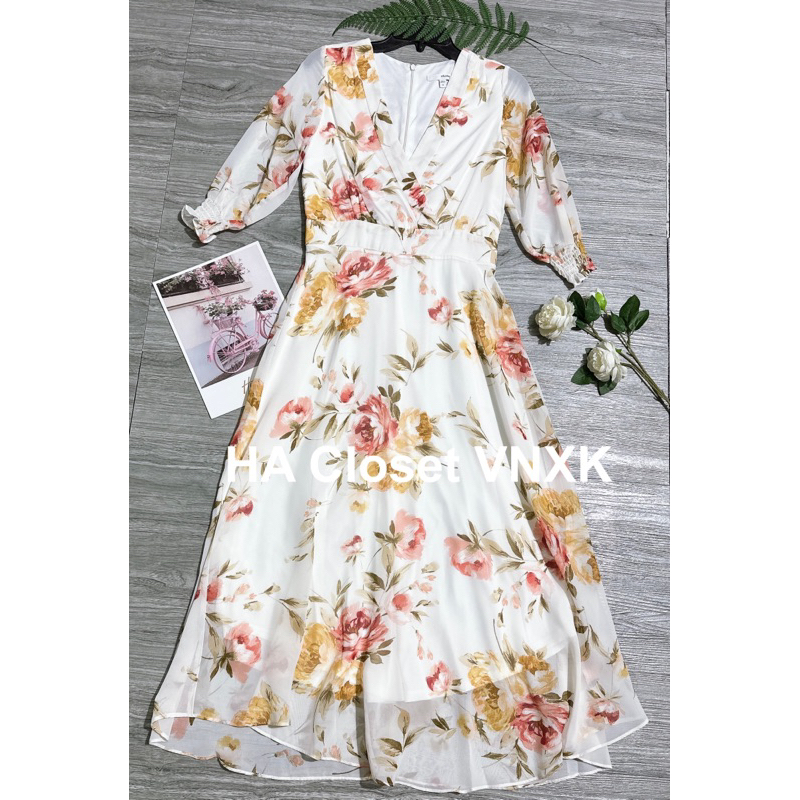 👗Đầm Maxi Voan Hoa Xuất Dư