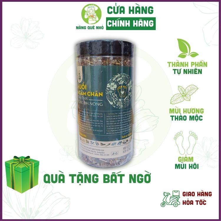 Muối Ngâm Chân Thảo Dược Cô Gái Bhnong Hỗ Trợ Ngủ Ngon, Chăm Sóc Đôi Chân ( DÙNG ĐƯỢC 40-50 LẦN)