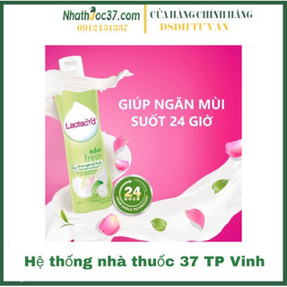 Dung dịch vệ sinh Lactacyd trầu không - Dung Dịch vệ sinh Lactacyd Odor Fresh Ngăn Mùi 24H 250ml