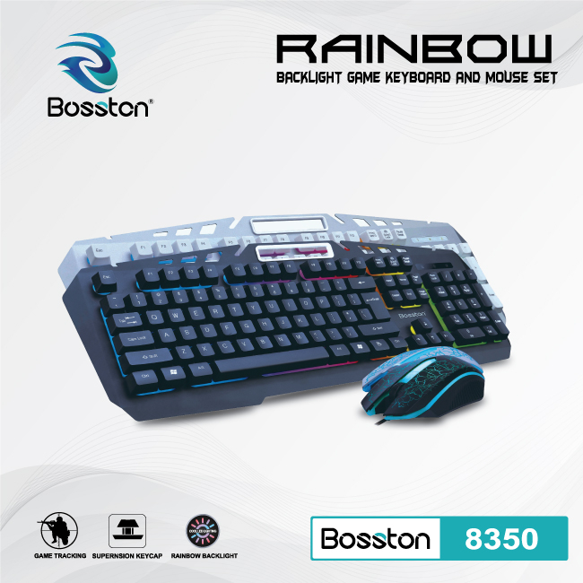 Combo bàn phím gaming mouse Bosston 8350