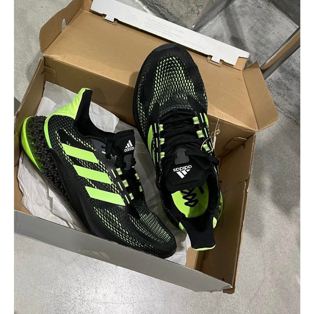 Giầy Adidas 4DFWD Pulse 'Black Signal Green' sẵn size 40.5 41 42 44