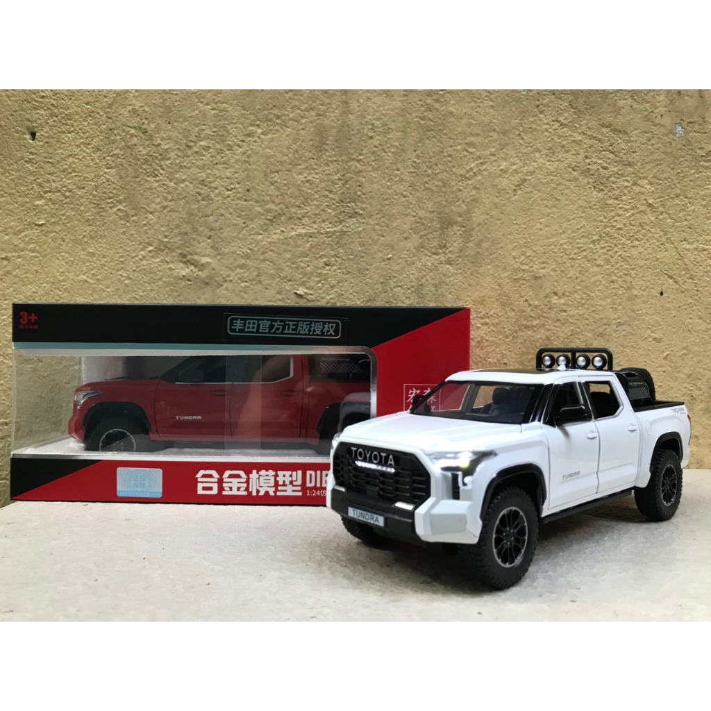 Mô hình xe TOYOTA bán tải Tundra 2023 1:24