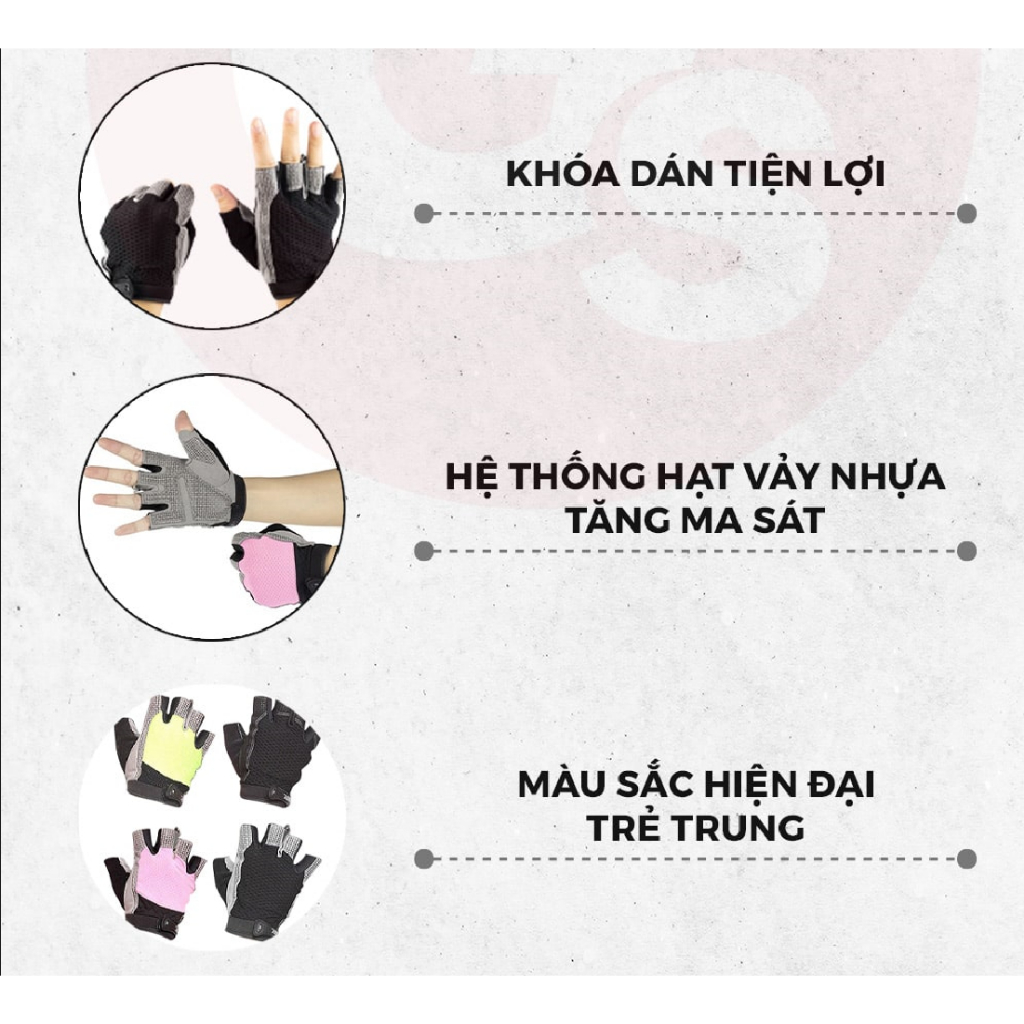 Găng tay cao cấp Gymstore.vn Premium Glove, chất liệu mềm mại, thoáng khí
