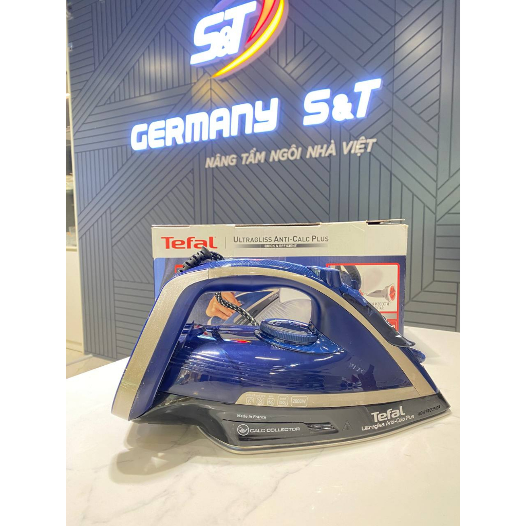 Bàn Là Hơi Nước, Bàn ủi hơi nước Tefal FV6846 Ultragliss 2800W made in France GermanySnT 20057