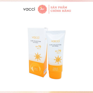 Vacci - luxe colection sun cream - kem chống nắng nâng tông da spf 70 pa+++