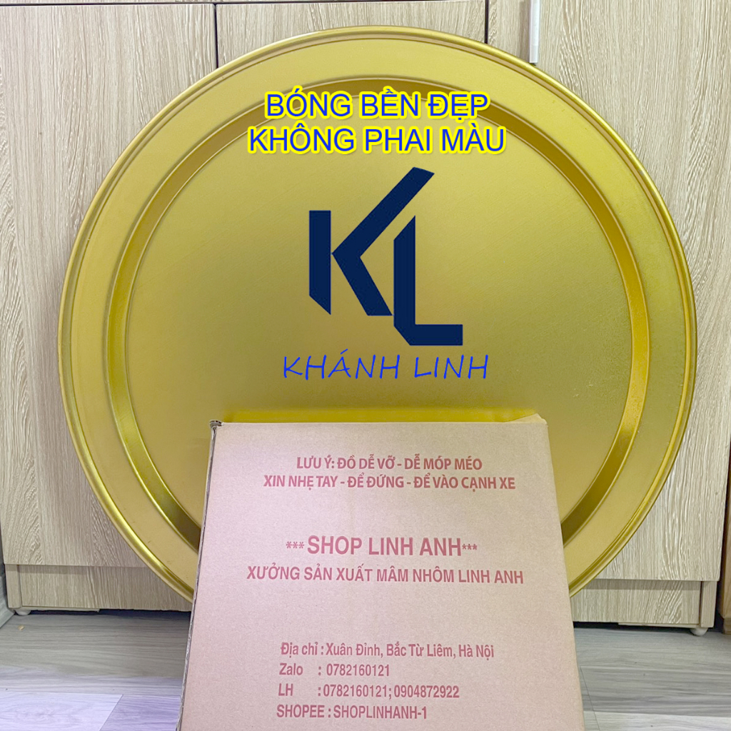 Mâm, Mâm nhôm , Mâm ăn cơm vàng 70 cm , mâm vàng, mâm mạ vàng, mâm ăn cơm, mâm nhôm đai, mâm ăn lẩu