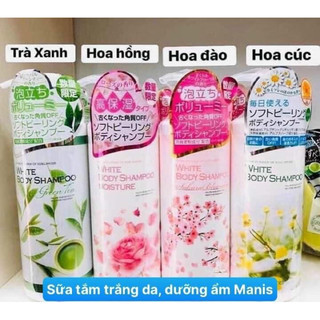 Sữa tắm trắng da Manis White Body Shampoo Nhật Bản