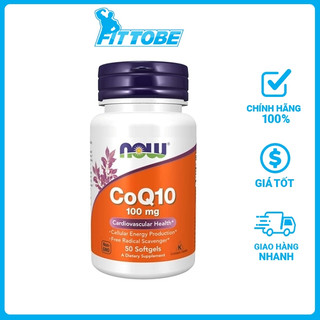 Viên uống hỗ trợ tim mạch coq10 30mg now hộp 60 viên