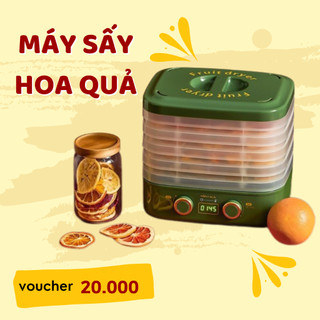 Máy sấy hoa quả sấy khô JZE-R2 máy sấy thực phẩm gia đình thịt trái cây và thực phẩm