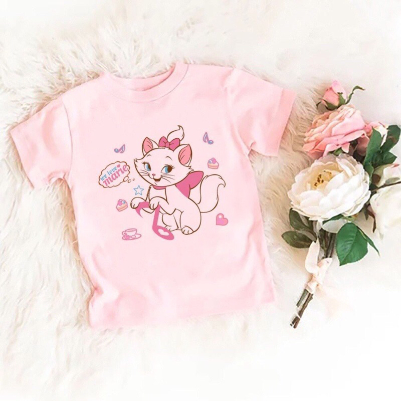 Áo Thun Cotton Lụa màu Hồng Tím Cho Bé 10-29kg