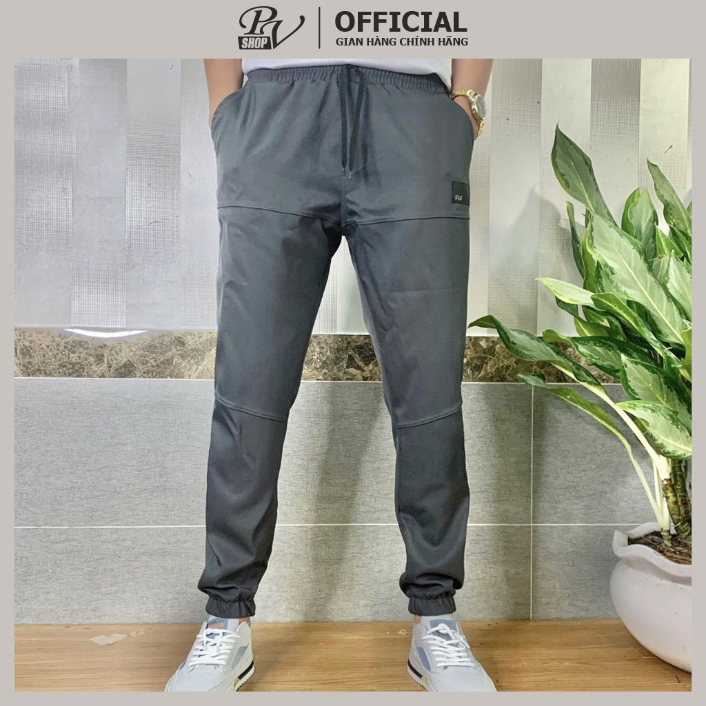 Quần JOGGER Thời Trang Nam, Thiết Kế Ống Bo Chun Chất Kaki Co Giãn 4 Chiều, Thoáng Mát