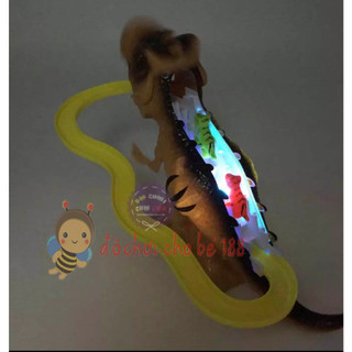 Đồ chơi chó cứu hộ, xe lửa KHỦNG LONG leo thang