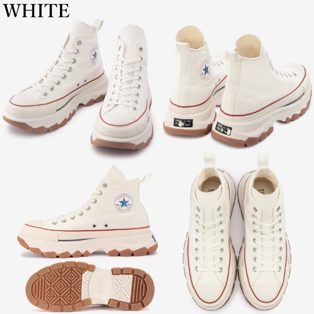 Giày Converse All Star 100 TREKWAVE OX high top white