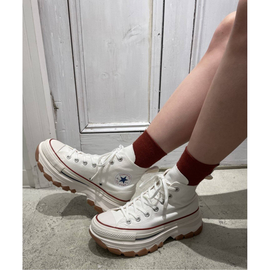 Giày Converse All Star 100 TREKWAVE OX high top white