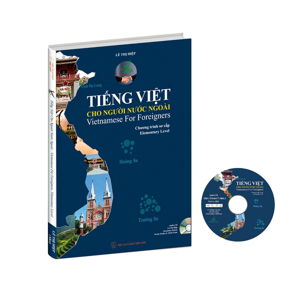 Sách Tiếng Việt Cho Người Nước Ngoài - Chương Trình Sơ Cấp Kèm CD