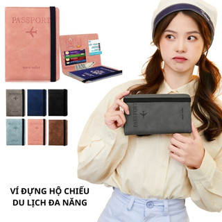 Ví da đựng hộ chiếu, passport du lịch