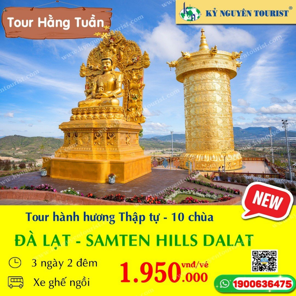 THẬP TỰ LÂM ĐỒNG ĐÀ LẠT - CHÙA TÂY TẠNG