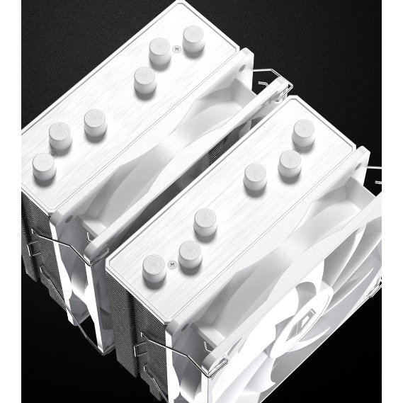 Tản nhiệt khí tháp đôi 6 ống ID Cooling SE-55 Led ARGB 5V cho CPU - ID-Cooling SE-55 ARGB SNOW