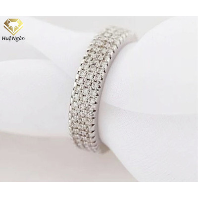 Nhẫn bạc nữ trang sức bạc Ý S925 HUỆ NGÂN - Cầu vồng xinh RR1201