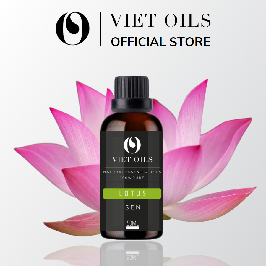 Tinh dầu Sen (Lotus) VIETOILS dung tích 50ml nhập khẩu từ Thái Lan