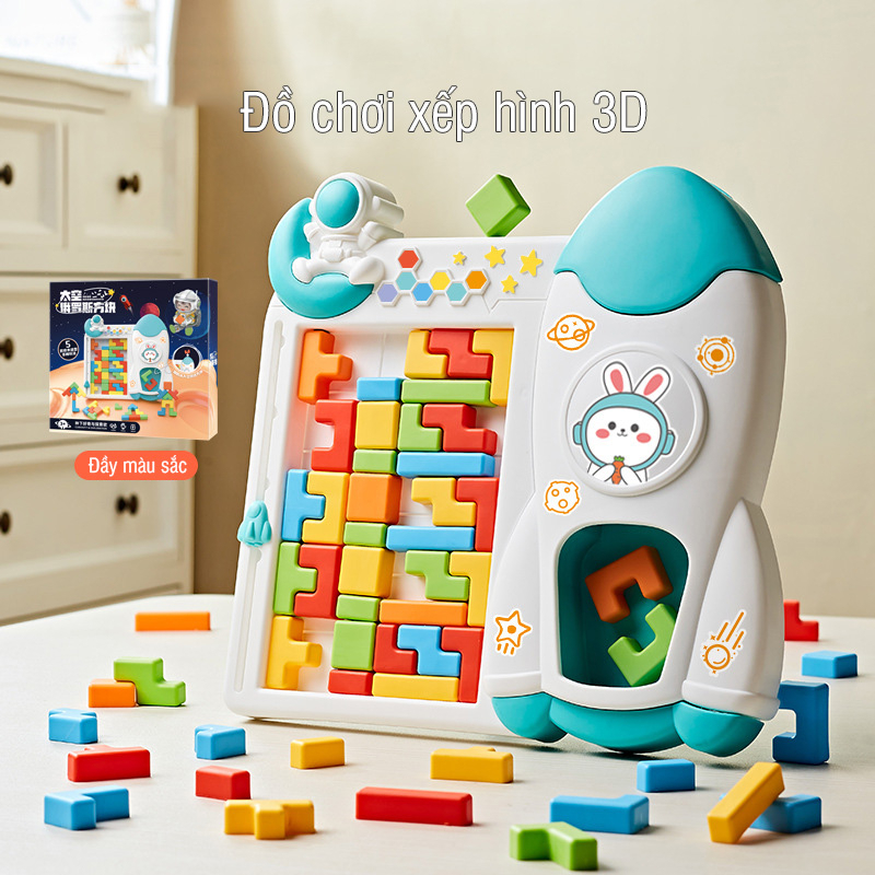 Đồ trang trí và quà Tặng / Quà tặng / Đồ chơi xếp hình cho bé 3D phi hành gia