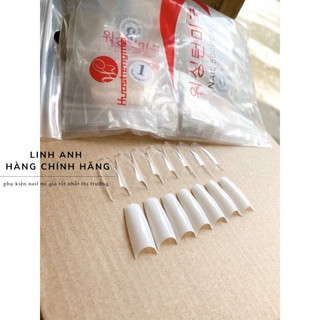 Móng tip hàn móng nối hàn không khấc túi 500 móng chuẩn chính hãng