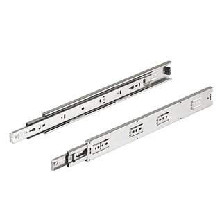 Ray trượt ngăn kép tủ dễ lắp đặt mạ inox
