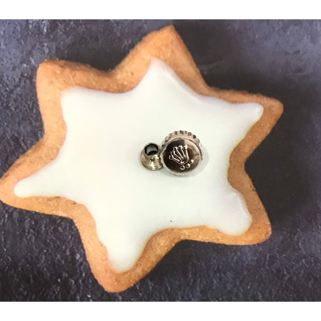 Núm chỉnh giờ cho đồng hồ đeo tay Rolex và Omega