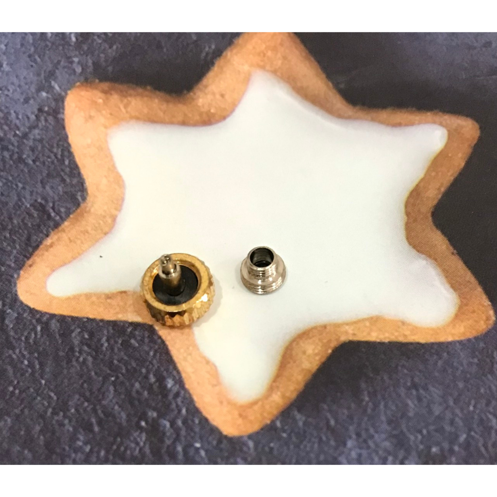 Núm chỉnh giờ cho đồng hồ đeo tay Rolex và Omega