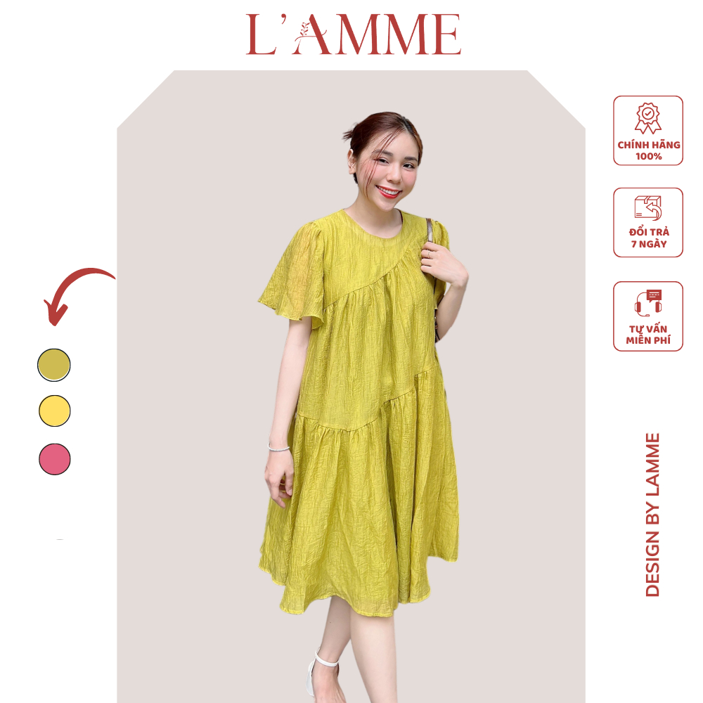 Đầm bầu mùa hè ZINNI, váy bầu đẹp chất đũi mát mẻ, nhẹ nhàng, thấm hút mồ hôi và co giãn tốt, thoải mái đi làm, dạo phố