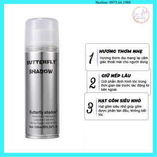 Keo Xịt Tóc Butterfly Shadow 150ml