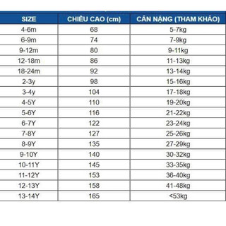 Áo sơ mi trắng HM auth cho bé size 4m-10y