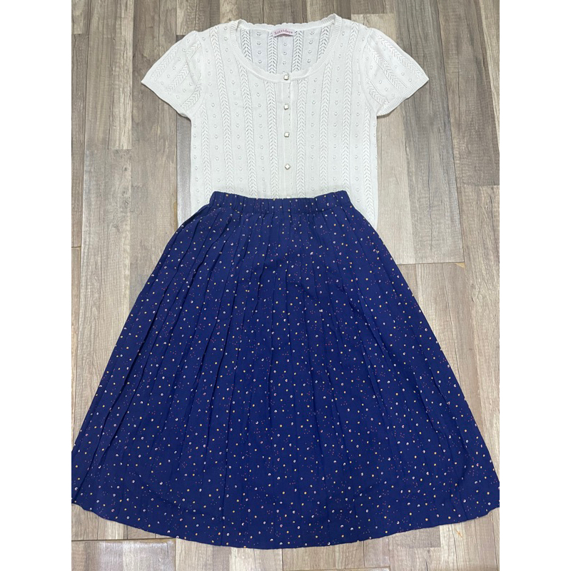 Chân váy nhật pass