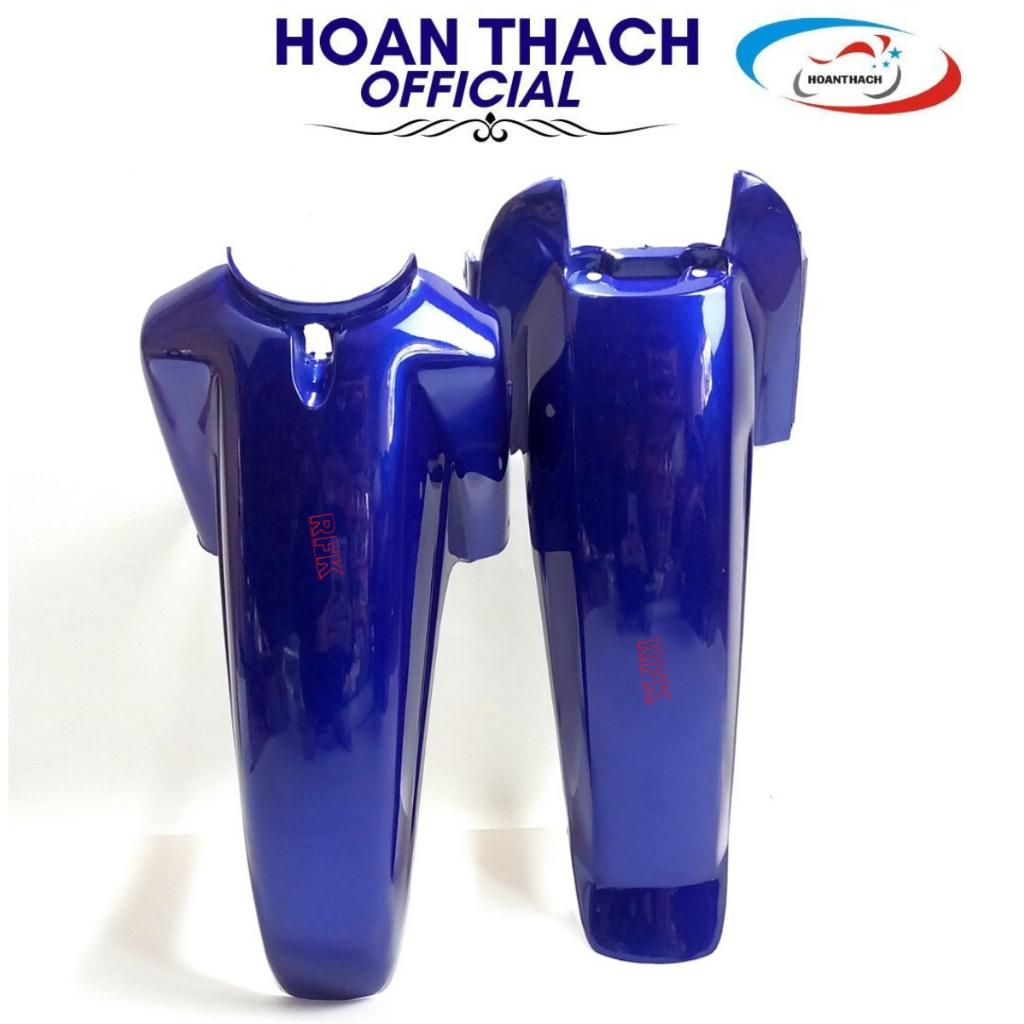 Dè Chắn Bùn Trước xe máy Dream Lùn màu Xanh Dương nhựa đài loan, ( dè A + B) HOANTHACH SP012337