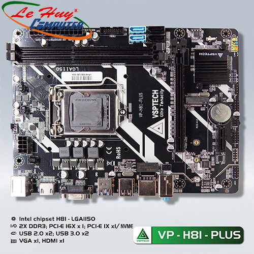 MAINBOARD VSP H81-PLUS