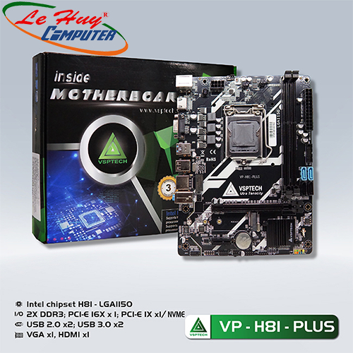 MAINBOARD VSP H81-PLUS