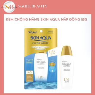 sữa chống nắng sunplay skin aqua uv trắng nắp đồng