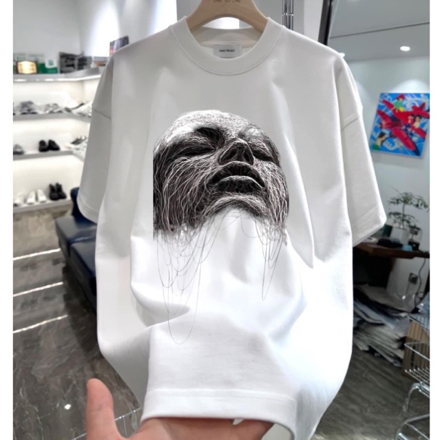 Áo thun unisex local brand ASEITY,chất cotton 100% phong cách đường phố- mặt người 3d