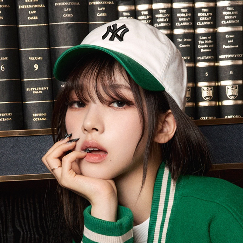 Mũ MLB form mềm 2 màu