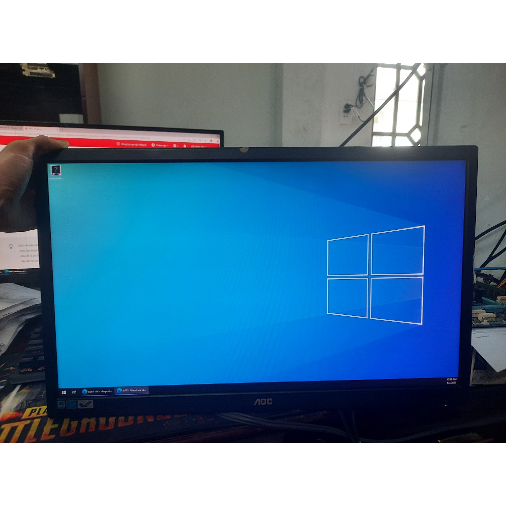 Màn hình máy tính LCD AOC E2470s Không Chân Cũ đẹp