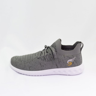 Giày thể thao nam nữ sshoes neon - xám