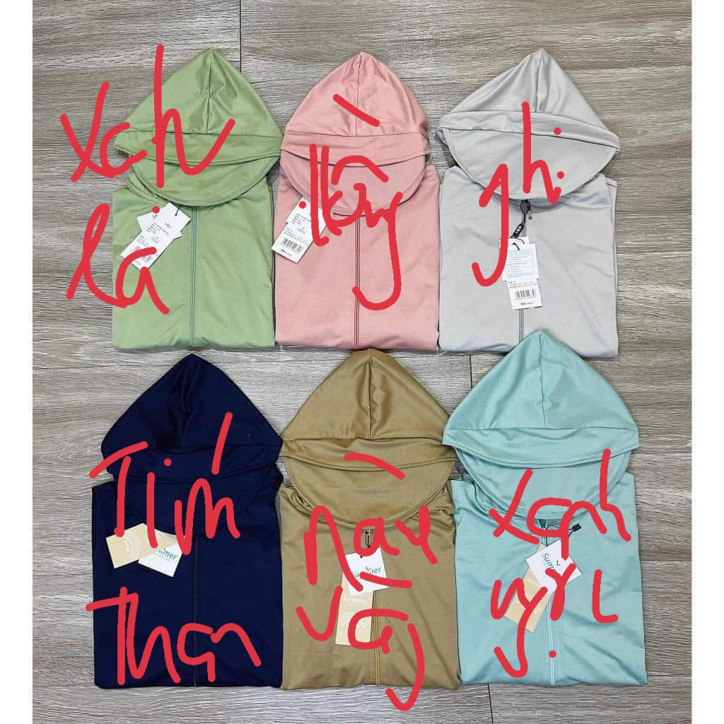 Ảnh thật áo chống nắng moris hai lớp thông hơi chống tia uv cao cấp có mũ lưỡi trai túi khóa  fullbox