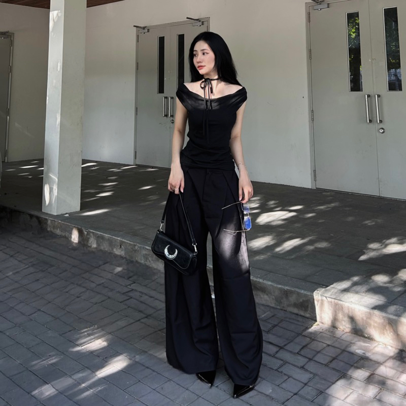 QUẦN TÂY ống rộng siêu sang trọng thanh lịch