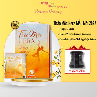 Giảm cân Hera plus trà Giảm cân nhanh cấp tốc chính hãng detox thảo mộc không phải thuốc giảm cân