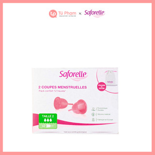 Bộ Sản Phẩm 2 Cốc Nguyệt San Saforelle